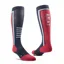 AriatTEK Slimline Performance Sock in Navy and Red